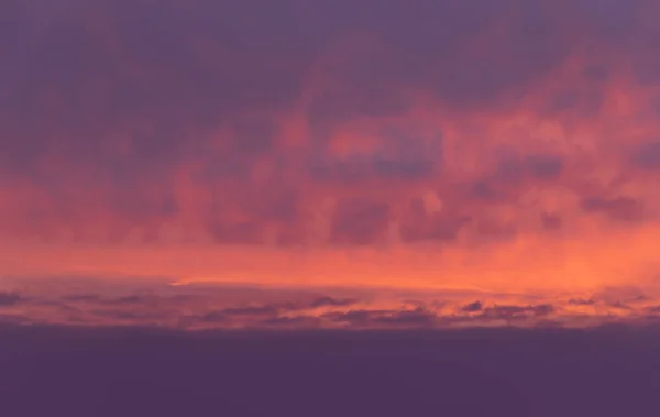 Drammatico cielo all'alba — Foto Stock