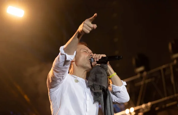 Svyatoslav Vakarchuk ukrainian rock singer — Stock Photo, Image