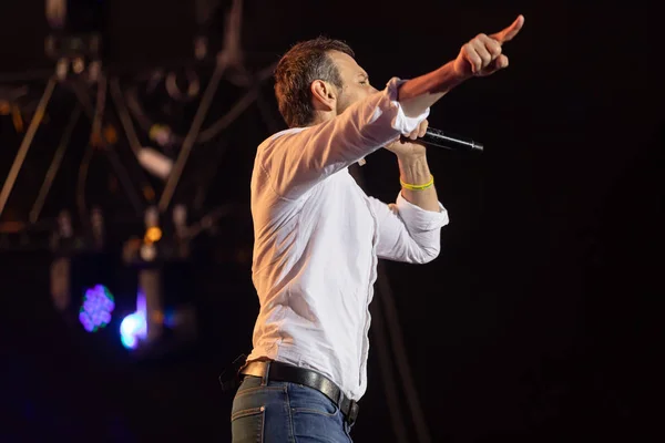 Svyatoslav Vakarchuk ukrainian rock singer — Stock Photo, Image