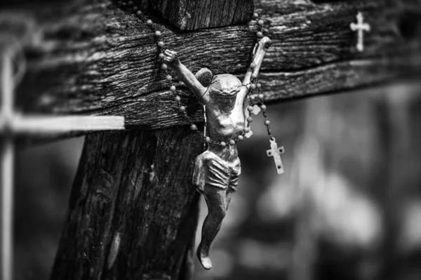 Hill of Crosses — Stock Photo, Image