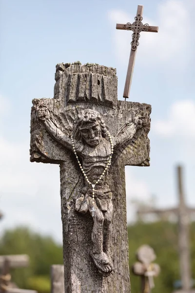 Colina de cruces — Foto de Stock