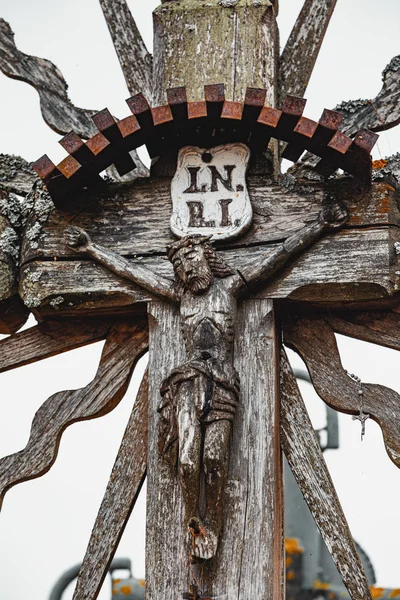 Hill of Crosses — Stock Photo, Image