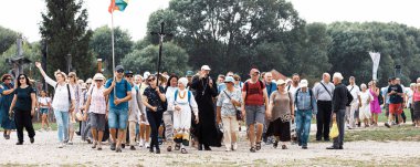 Haçlar Tepesi'ndeki hacılar