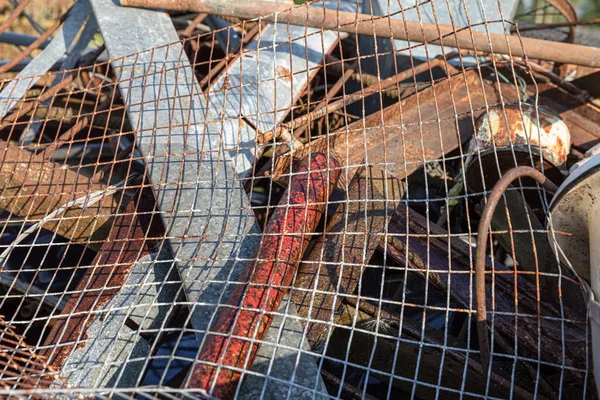 A pile of scrap metal — Stock Photo, Image