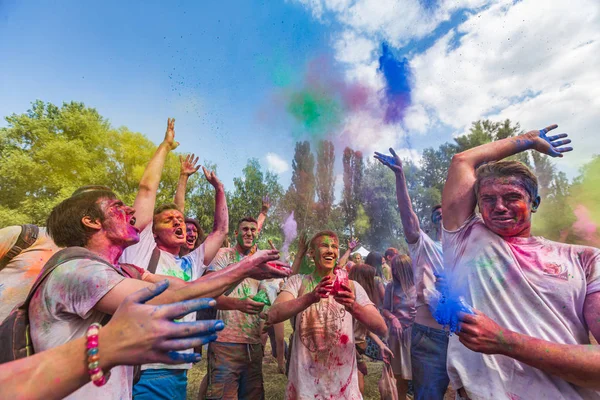 Festival av färger Colorfest — Stockfoto