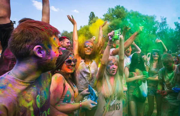 Festivalul de culori ColorFest — Fotografie, imagine de stoc