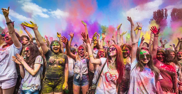 Festivalul de culori ColorFest — Fotografie, imagine de stoc