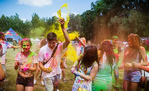 Фестиваль цветов ColorFest — стоковое фото