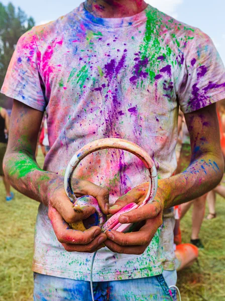 Festival av färger Colorfest — Stockfoto