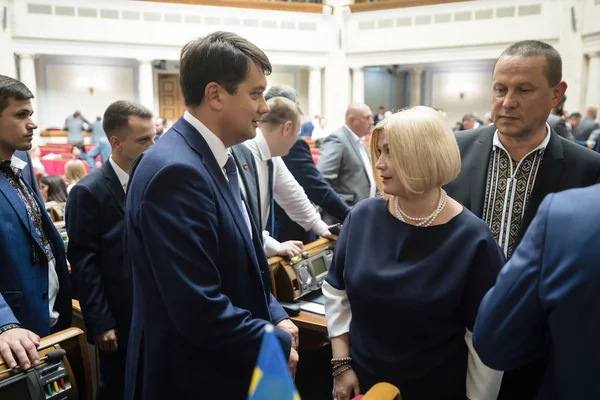 Sessão da Verkhovna Rada da Ucrânia — Fotografia de Stock