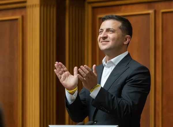 Président de l'Ukraine Volodymyr Zelensky — Photo