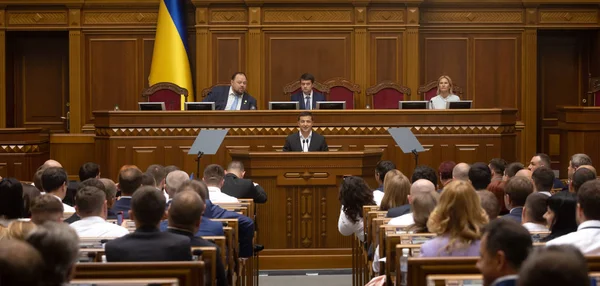 Ukrainas president Volodymyr Zelensky — Stockfoto
