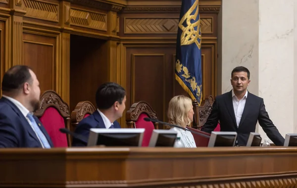 Ukrainas president Volodymyr Zelensky — Stockfoto