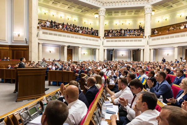 Ukrán elnök Volodymyr Zelensky — Stock Fotó