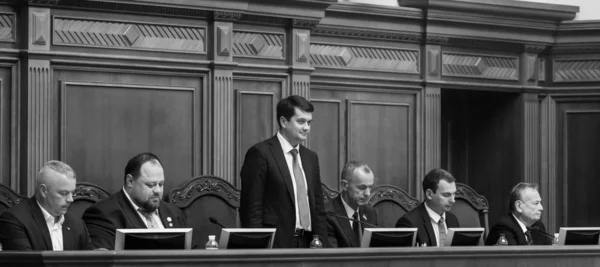Sesión de la Rada Verkhovna de Ucrania — Foto de Stock