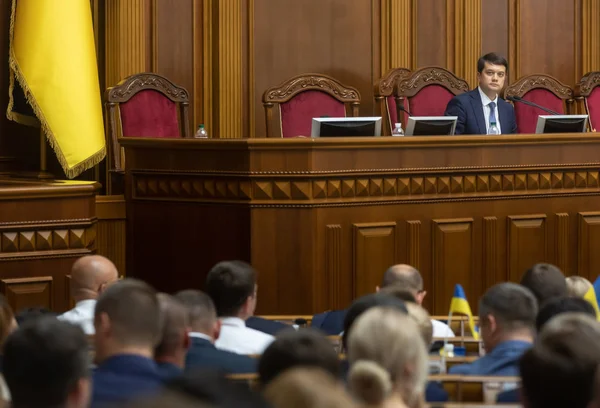 Session av Verkhovna Rada av Ukraina — Stockfoto