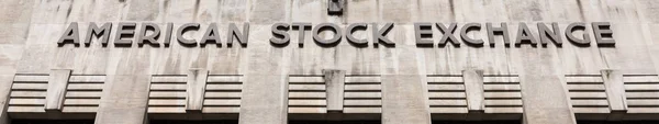 Bolsa de valores americana - AMEX — Fotografia de Stock