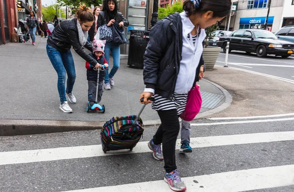 Manhattan scena di strada — Foto Stock