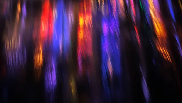 Illumination and neon night lights of NYC — Stock Photo, Image