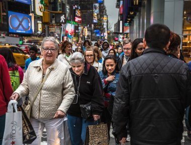 Manhattan sokak sahne, Nyc