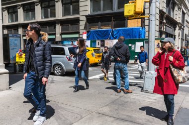 Manhattan sokak sahne, Nyc