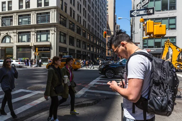 Manhattan street scene, Nueva York —  Fotos de Stock