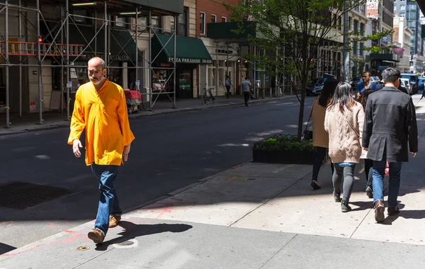 Manhattan street scene, Nueva York — Foto de Stock