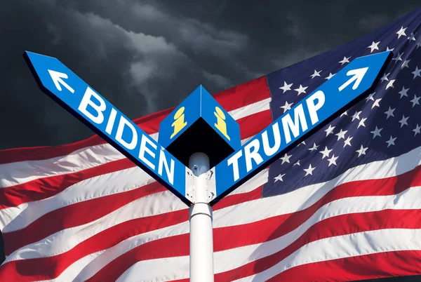 Trump ve Biden arasında çatışma