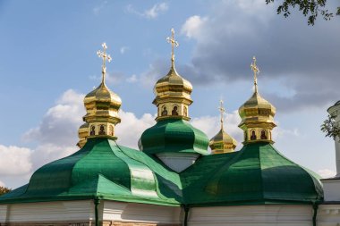 Ukrayna, Kyiv 'deki kiliseler ve altın kubbeler