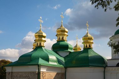 Ukrayna, Kyiv 'deki kiliseler ve altın kubbeler