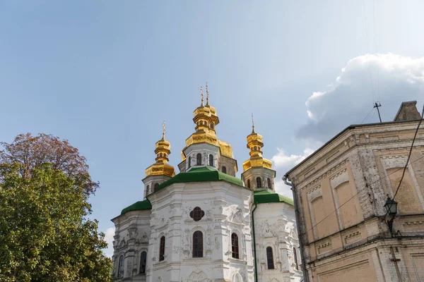 Churches and golden domes in Kyiv, Ukraine