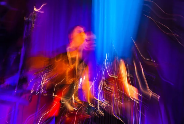 Abstract drummer concert. — Stock Photo, Image