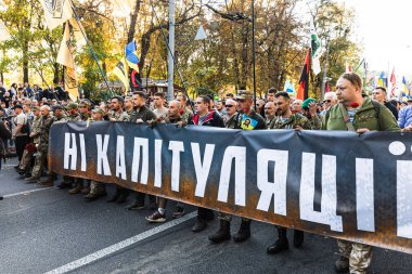 Ukrayna 'nın Kyiv kentindeki Bağımsızlık Meydanı' nda protestolar