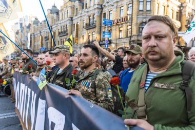 Ukrayna 'nın Kyiv kentindeki Bağımsızlık Meydanı' nda protestolar