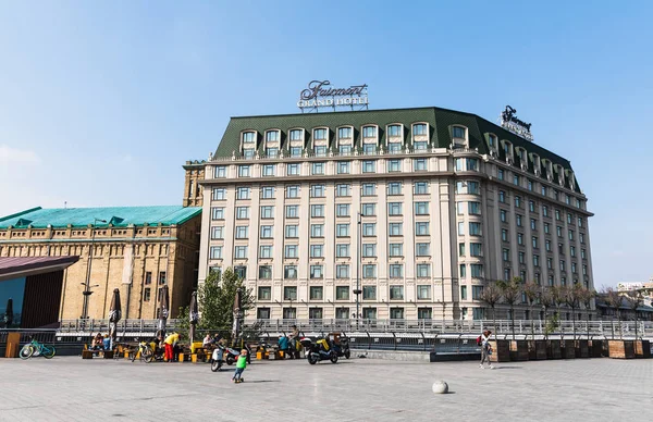 Streets and buildings of old Kyiv — Stock Photo, Image