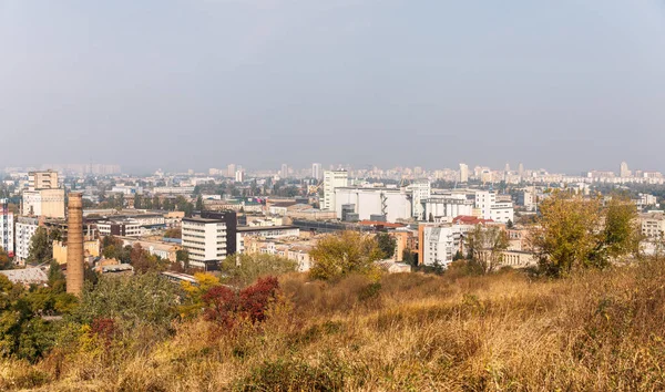 Cityscape do distrito de Podol de Kiev — Fotografia de Stock