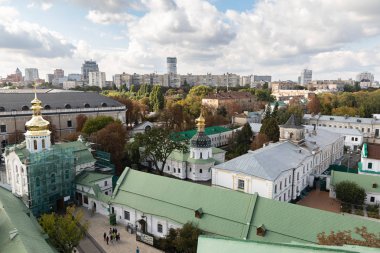 Ukrayna 'nın başkentinde eski ve modern mimari