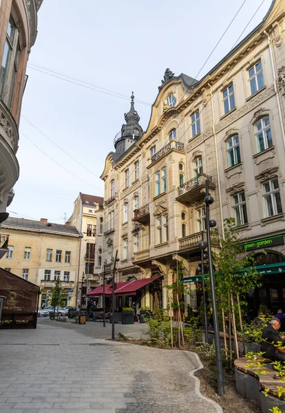 Lviv Ukrayna Mayıs 2020 Lviv Merkez Sokakları Mimarisi — Stok fotoğraf