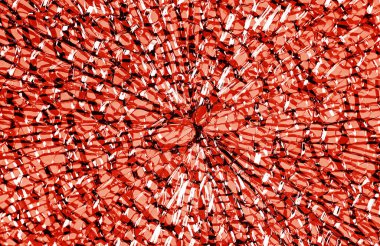 Soyut arkaplan dokusu. Kırık cam dokusu. Çatlak pencerenin arkaplanı