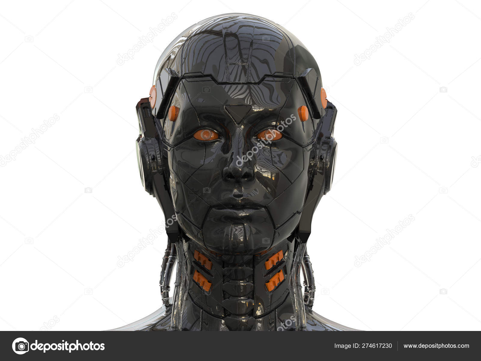Robot Woman Sci Android Female Artificial Intelligence Background