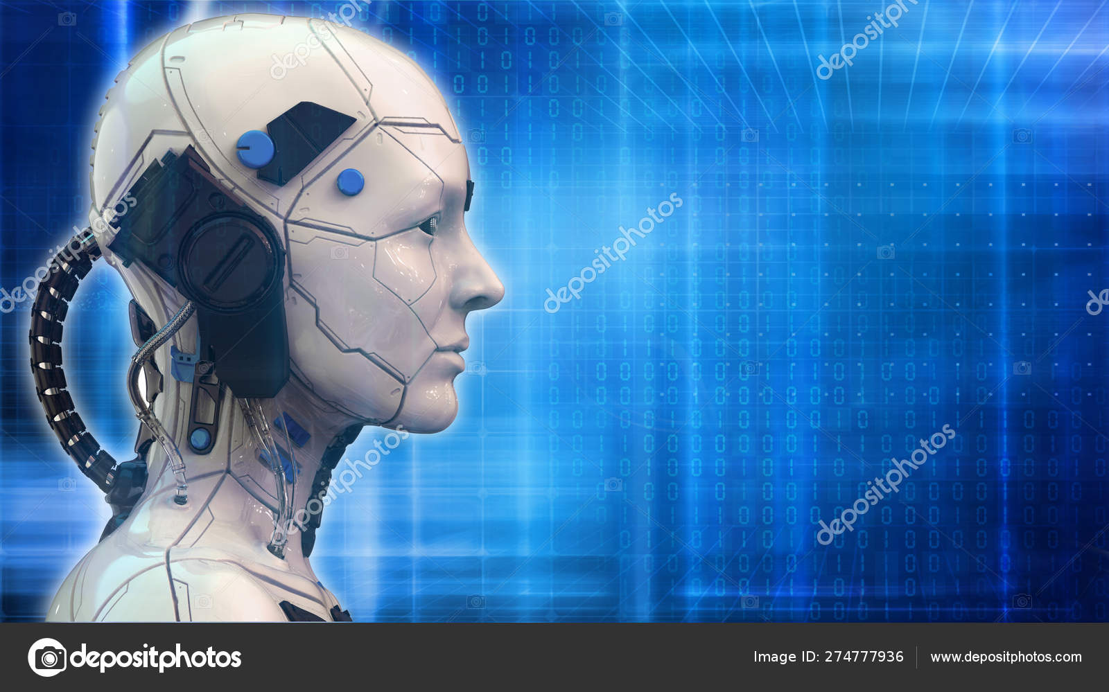 ロボットsf女性技術背景 3dレンダリング壁紙 無料のストック写真 C Abidal