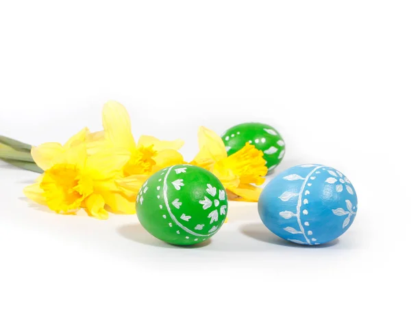 Decoración de Pascua con huevos . — Foto de Stock