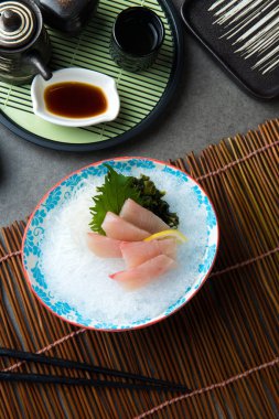 Tatlım maguro ohtoro yakından görmek, sashimi Taze orkinos yağlı göbek 