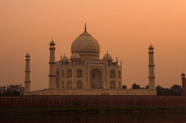 Taj mahal günbatımı atış