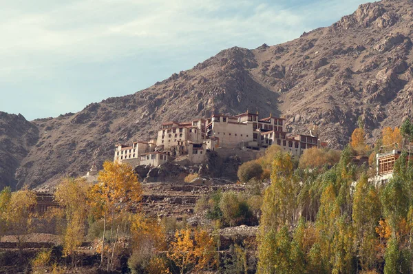 Strzał Dnia Monastry Ladakh Himalajach — Zdjęcie stockowe