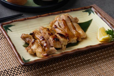 ızgara Teriyaki tavuk plaka 