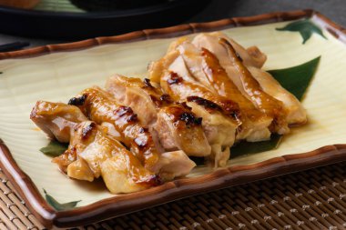 ızgara Teriyaki tavuk plaka 