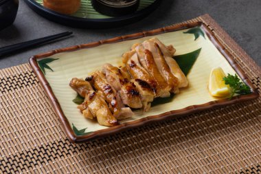 ızgara Teriyaki tavuk plaka 