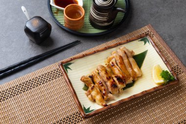 ızgara Teriyaki tavuk plaka 