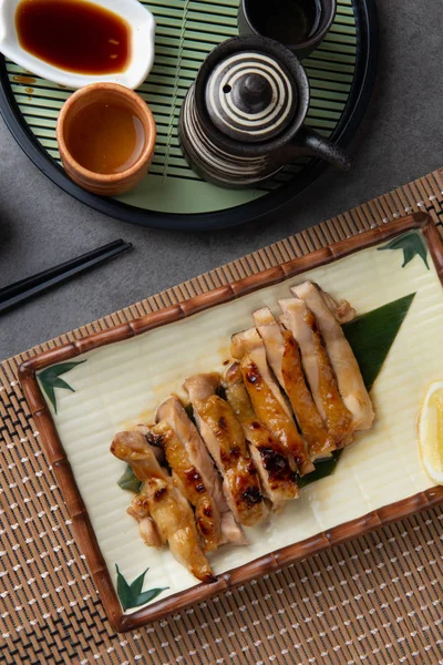 ızgara Teriyaki tavuk plaka 